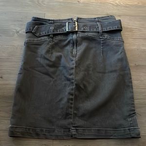 Free People black skirt